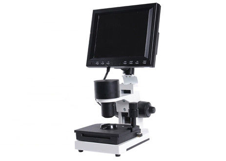 Câmara de vídeo capilar CT do microscópio biológico do laboratório do LCD da circulação 8 polegadas de tela