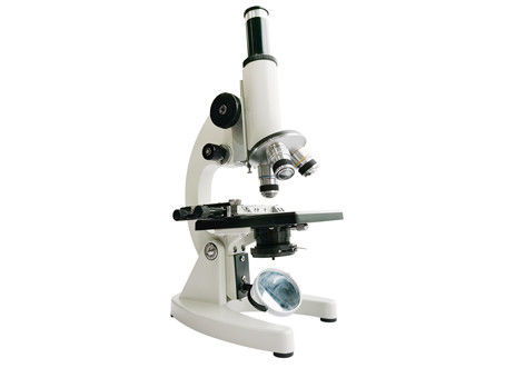 cabeça do monocular dos furos do composto 3 de Biological Microscope Monocular do estudante de 50X 1250X