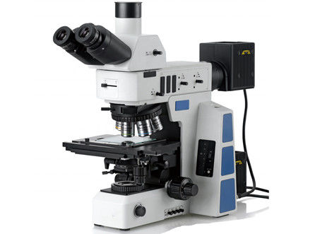 Cabeça objetiva ótica semi apocromática do microscópio metalúrgico 400x Trinocular