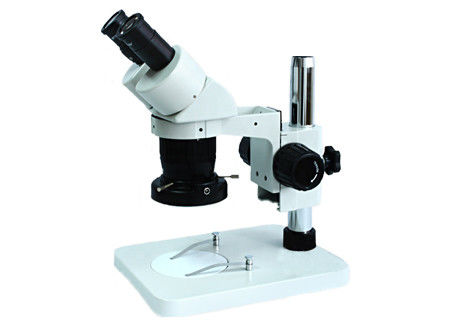 Microscópio de elétron da exploração do diodo emissor de luz Ring Zoom Stereo Microscope 10X 40X