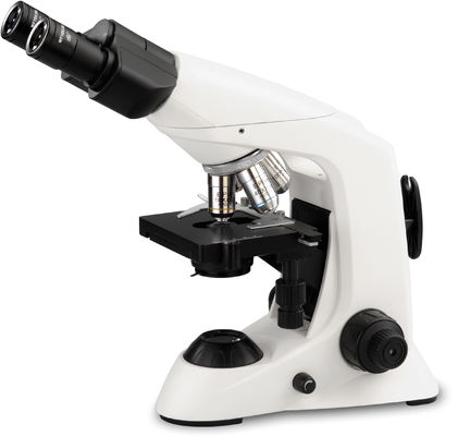 O estilo da gota integrou o tipo binocular do microscópio biológico do laboratório