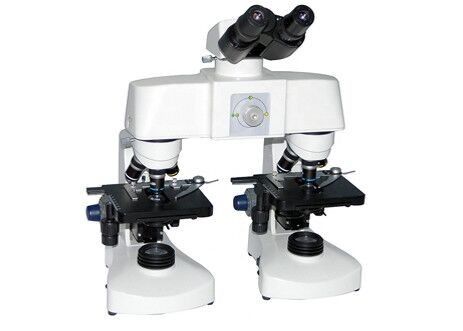 material judicial binocular da investigação penal do microscópio de comparação de 1000X Trinocular
