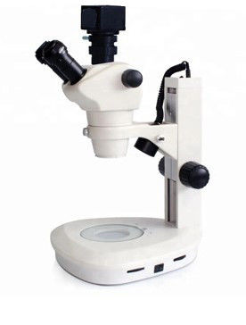 Ampliação estereofônica do microscópio de dissecação do microscópio WF10X 50X do zumbido de Trinocular