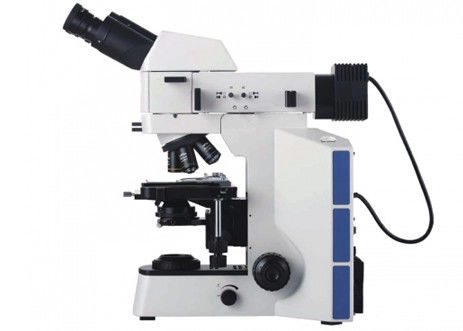 50X-1000X que polariza o microscópio metalúrgico para a pesquisa da petrologia da análise material e que reveste a análise