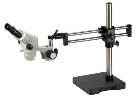 do braço flexível estereofônico dos microscópios do zumbido de 7X 45X indústria binocular