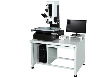 Microscópio metalúrgico ótico de Trinocular 100x100mm que mede o ocular de HD