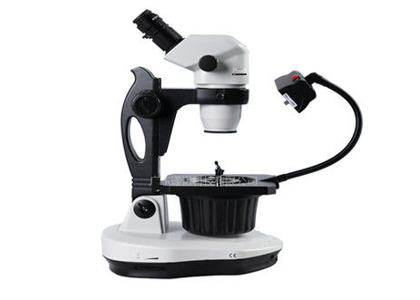 Joia ótica de polarização de Gem Dark Field Light Microscope 6V 30W