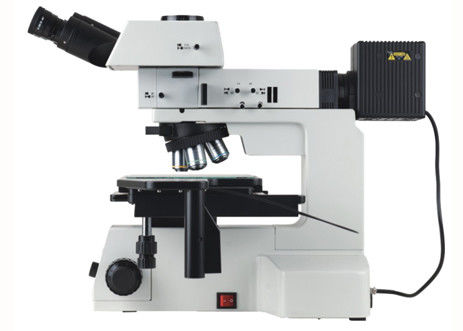 A luz ótica semi APO flexível do microscópio de polarização do BD DIC articulou a cabeça de Trinocular