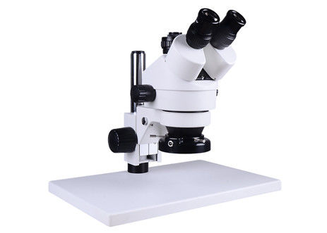 Microscópio estereofônico 270X 4.5X do zumbido da eletrônica que solda o ocular inclinado de 45 graus