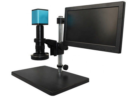 Auto microscópio video de focalização de 14X-180X HDMIport Digital com luz flexível do diodo emissor de luz
