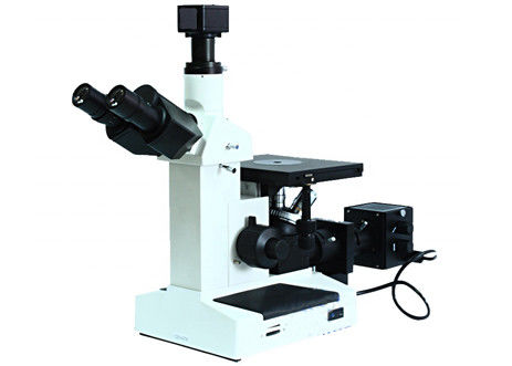 Trinocular inverteu a lâmpada biológica do halogênio do PL L40X WF10X do microscópio ótico