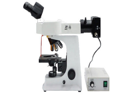 Branco binocular fluorescente conduzido ultravioleta da luz WF10X 100X do microscópio