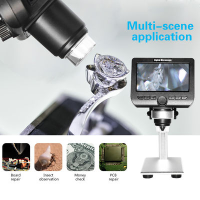 Microscópio portátil Handheld do suporte 1080P 1000X Wifi Digital do otário para o computador de Ipad IPhone Android