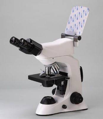 4 microscópio biológico do laboratório da posição 40X com fase mecânica
