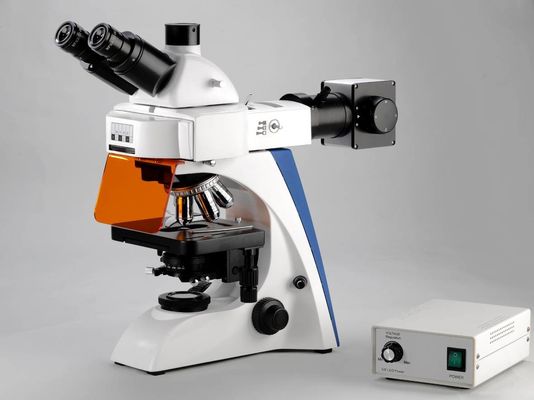 Posição de polarização integrada do microscópio biológico 4 do laboratório do campo escuro
