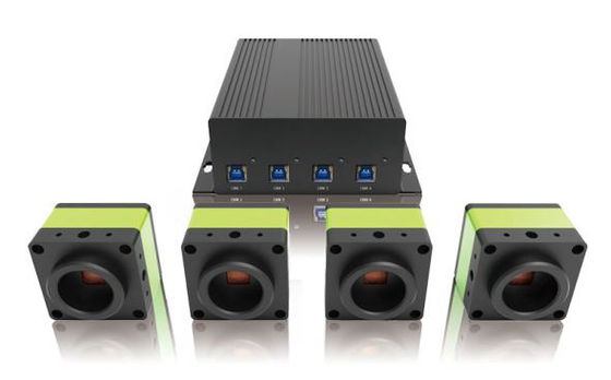 apoio USB2.0 dos canais dos acessórios 4 do microscópio da câmara digital 1080P