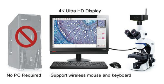 Câmara digital de 30FPS 4K ultra HD construída na relação de 5G Wifi HDMI2.0 USB3.0