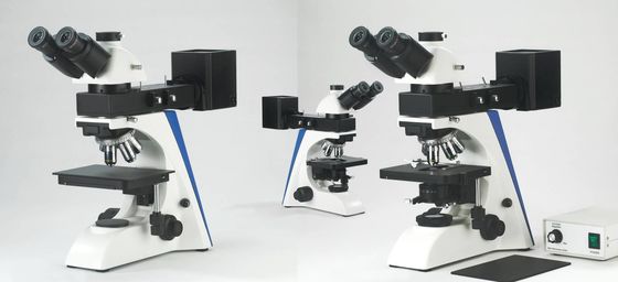 campo escuro brilhante ótico binocular de Tinocular do microscópio metalúrgico de 50X 1000X