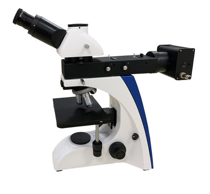 campo escuro brilhante ótico binocular de Tinocular do microscópio metalúrgico de 50X 1000X