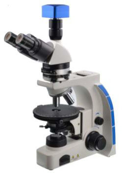 Microscópio de polarização ótico binocular 40X de Trinocular 800X que polariza