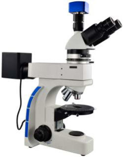 Microscópio de polarização ótico binocular 40X de Trinocular 800X que polariza