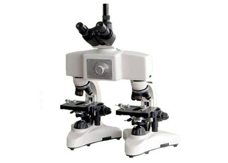 material judicial binocular da investigação penal do microscópio de comparação de 1000X Trinocular