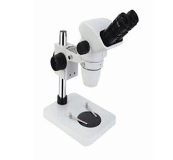 Base estereofônica binocular do Squareness da coluna do microscópio do zumbido sem iluminação