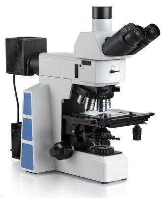 Cabeça objetiva ótica semi apocromática do microscópio metalúrgico 400x Trinocular