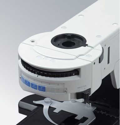 Microscópio biológico Para Celular 180 x 155mm de laboratório médico de Trinocular branco